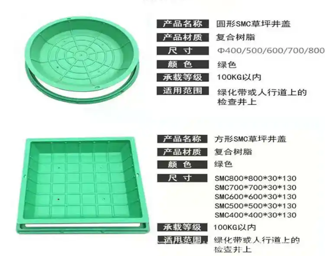 湖里树脂复合种植井盖展示
